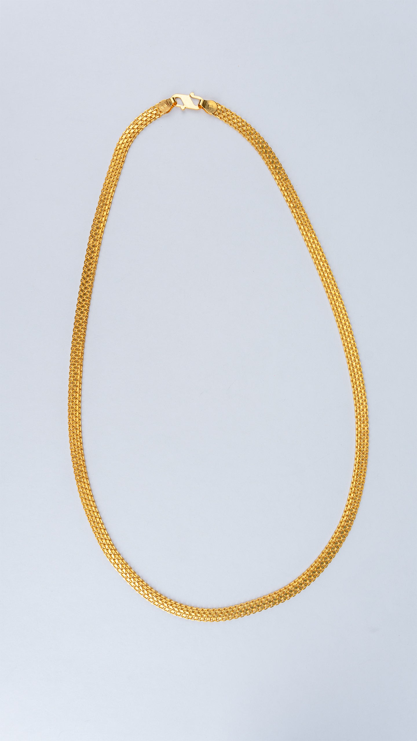 22K Gold Imperial Weave Chain