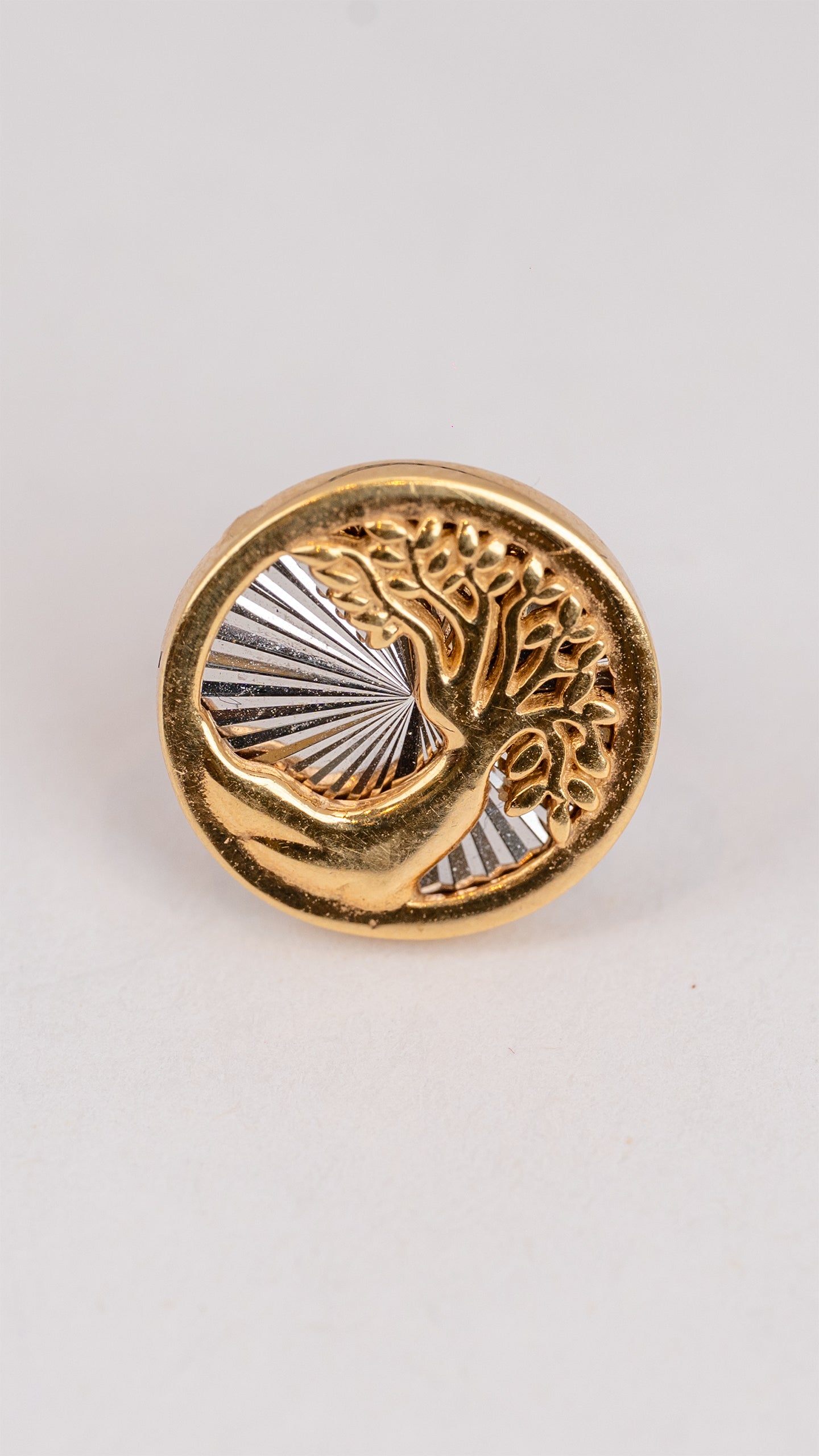 Golden Branch 18K Gold Earring