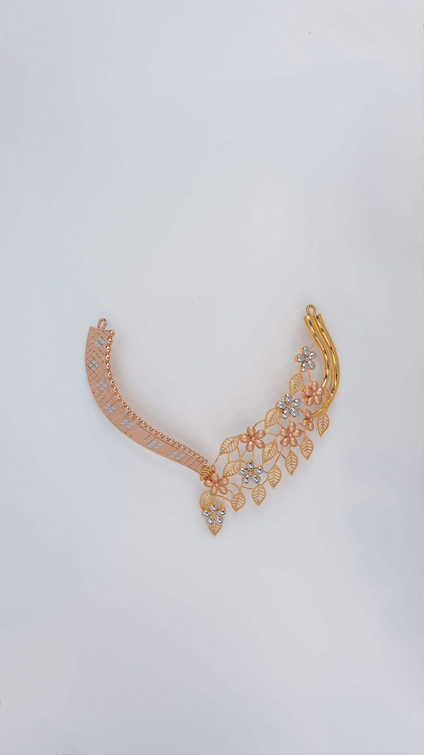 Aurelian Meadow Statement Necklace in 18K Gold