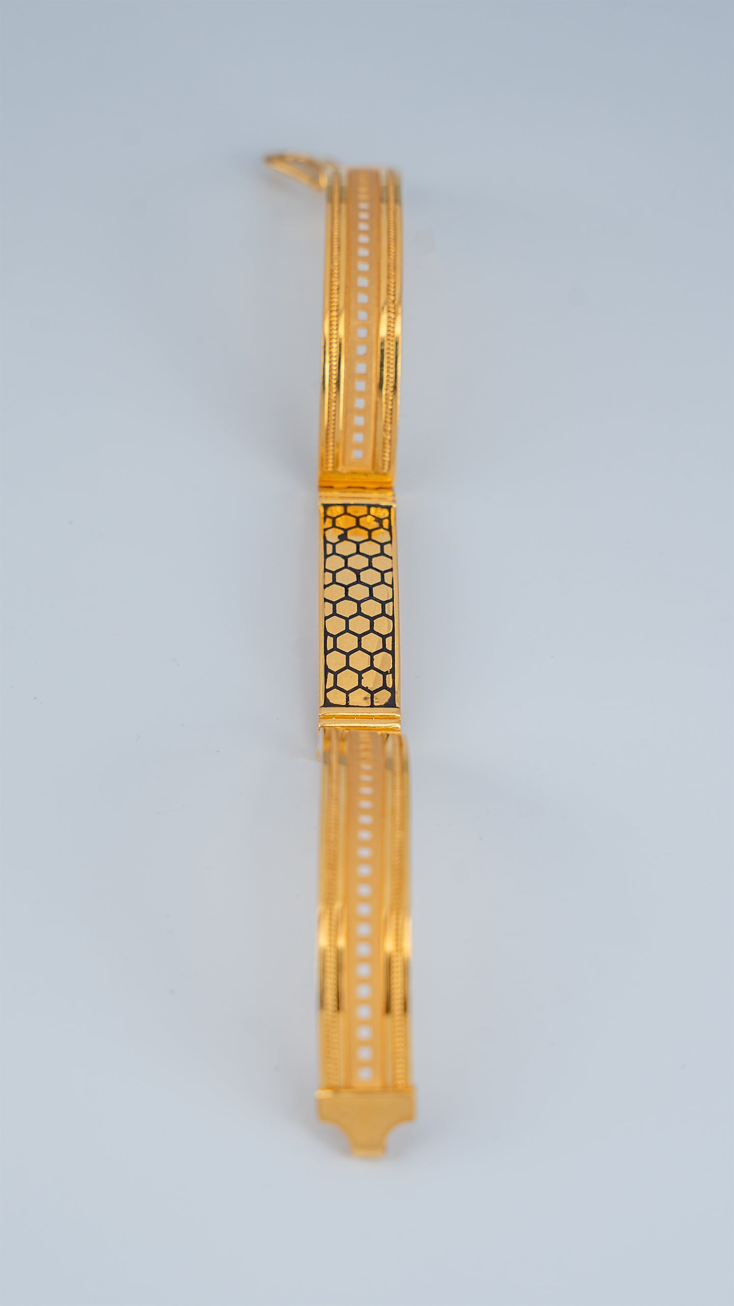 Saber Nexus 22K Gold Men's Bracelet
